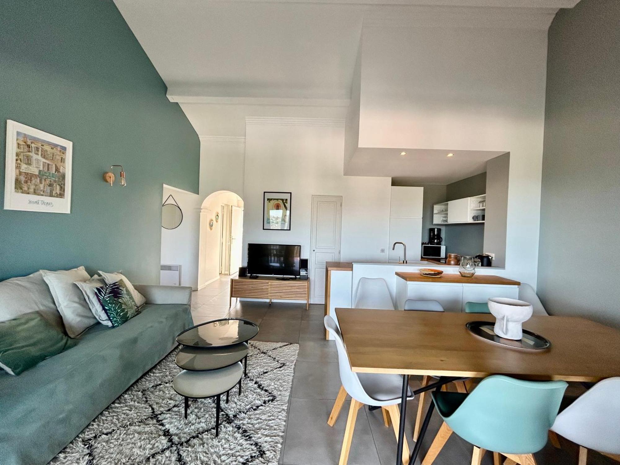 Les Restanques Cabriere 3123 Vue Mer 3 Chambres Гримо Экстерьер фото