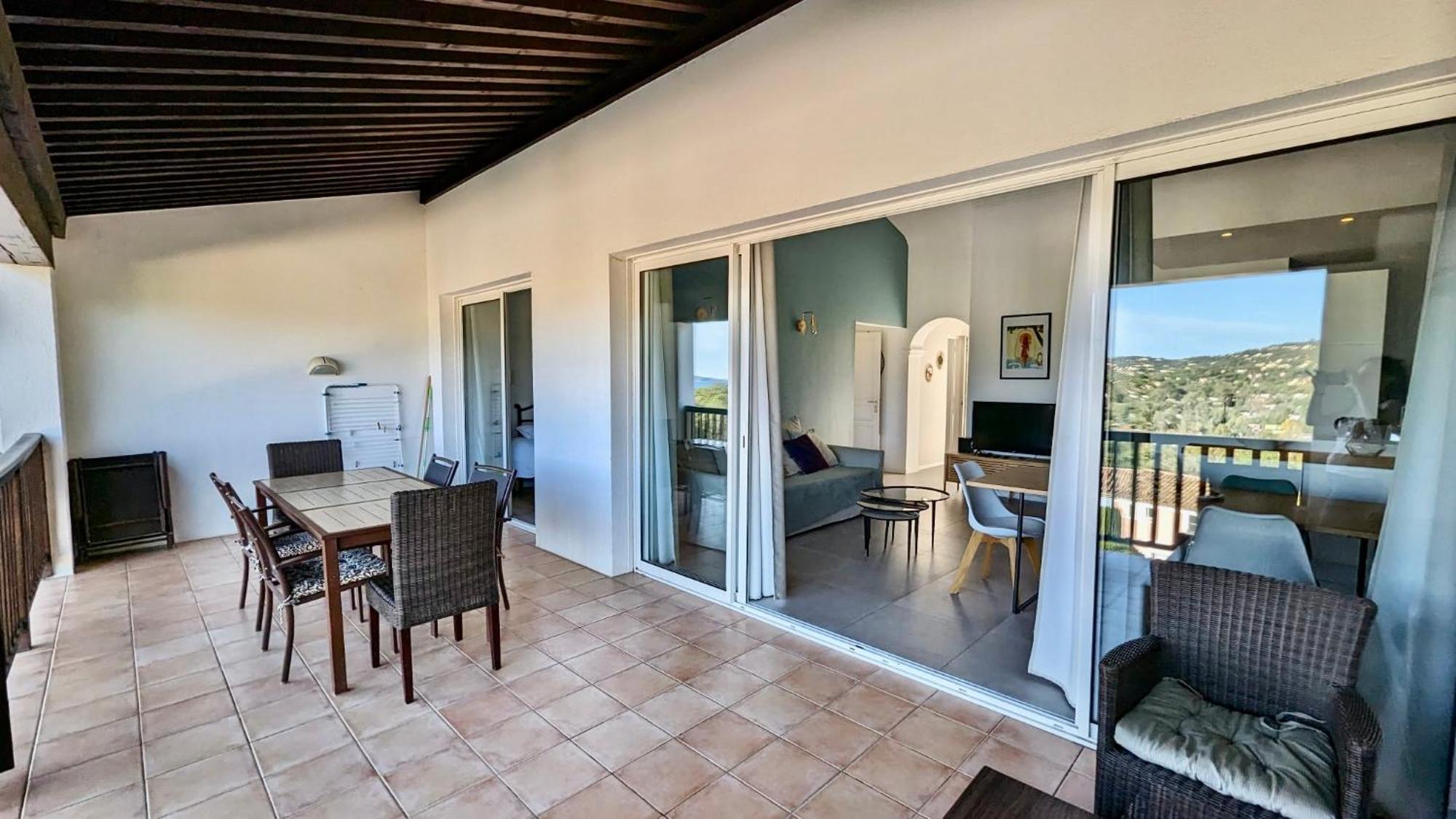 Les Restanques Cabriere 3123 Vue Mer 3 Chambres Гримо Экстерьер фото