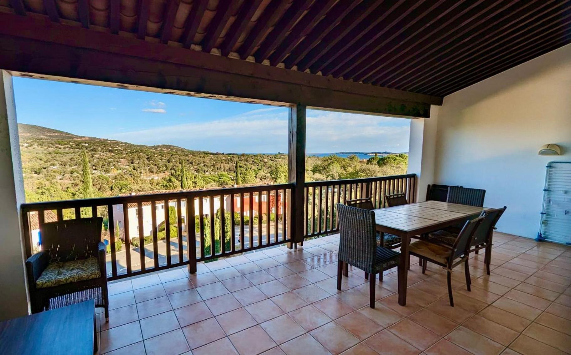 Les Restanques Cabriere 3123 Vue Mer 3 Chambres Гримо Экстерьер фото